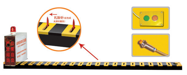宝兴县V3嵌入式闯岗自动扎胎器/阻车器
